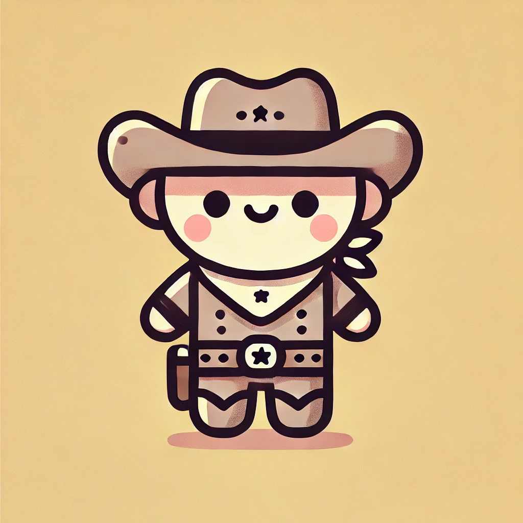 Cute Cowboy Illustration