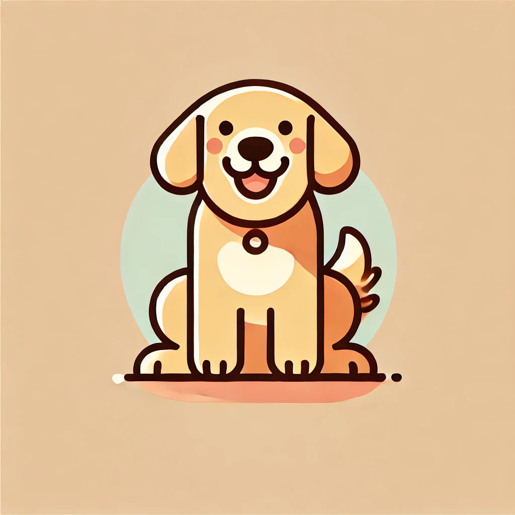 Golden Retriever Illustration