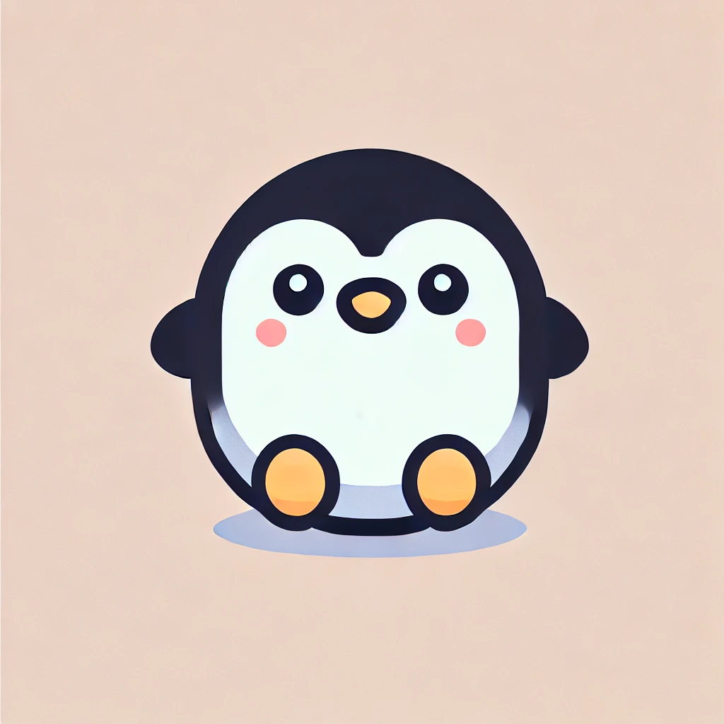 A Cute Baby Penguin