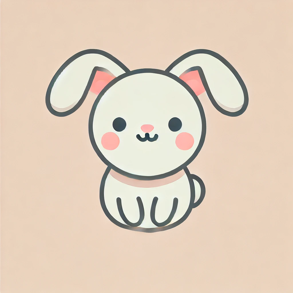 Baby Rabbit Illustration